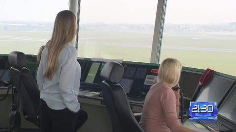 Praca kontrolerów ruchu lotniczego