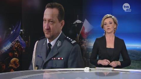Stołeczny garnizon policji czeka na swego kolejnego komendanta (materiał "Faktów" TVN z 28 lutego)