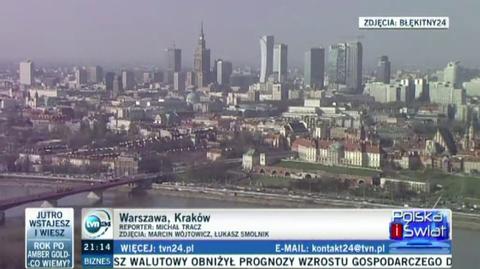 Reportaż Michała Tracza, "Polska i Świat"