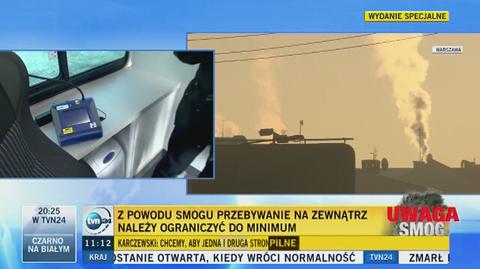 Wiceprezydent Warszawy o smogu