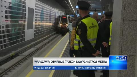 Trzy nowe stacje metra otwarte
