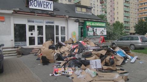 Sterta śmieci na Targówku