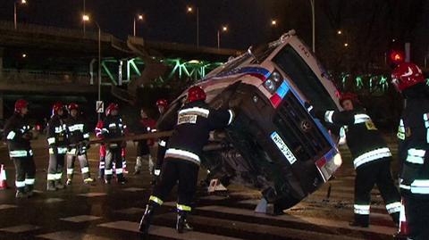 Wypadek karetki. Reanimacja noworodka