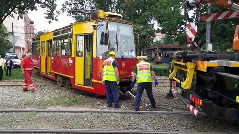 Kolizja dwóch tramwajów zablokowała pętlę