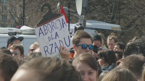 Protestują przed Sejmem