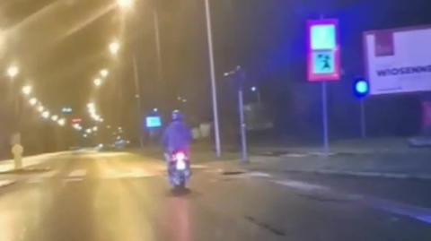Kradzionym motorowerem uciekał przed policją