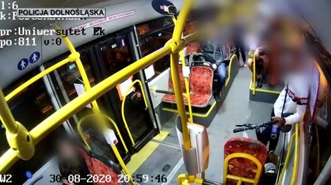 Zapis monitoringu z autobusu w Jeleniej Górze